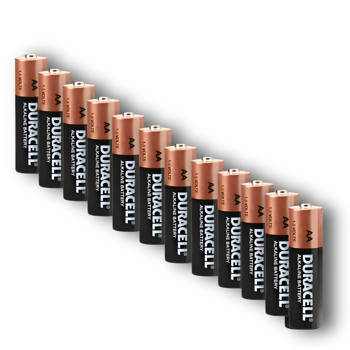 Pack 12 Pilas Duracell AA Alcalina 1.5 V de Larga Duración