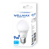 Ampolleta LED Wellmax E-27 9W Luz Fria 810Lm LED Samsung