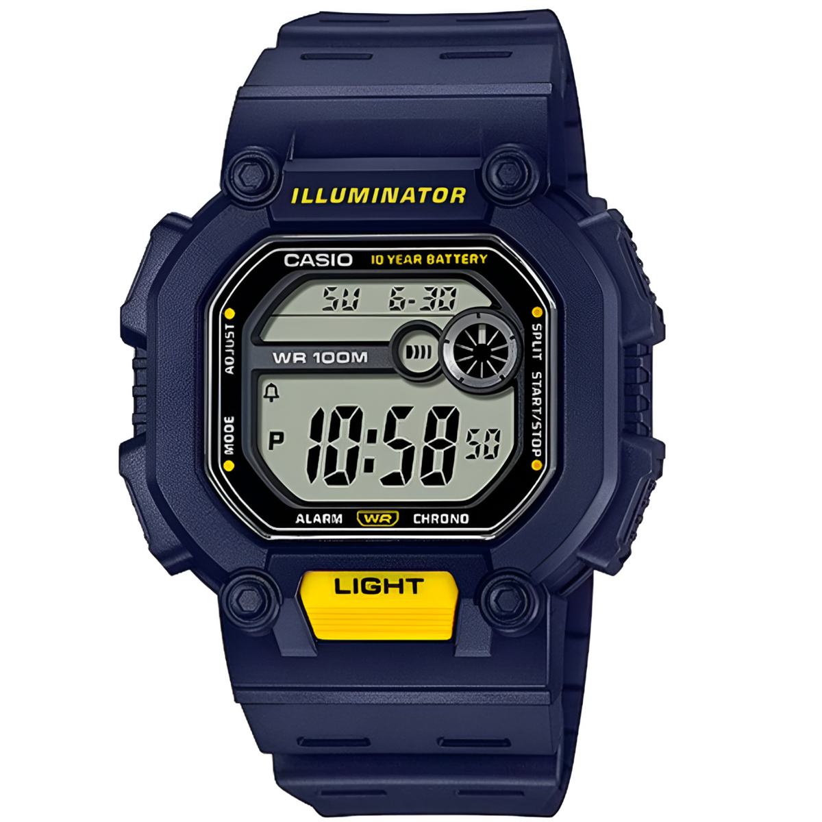 Reloj Casio de Hombre W-737H-2Avdf Classic Line Digital Azul