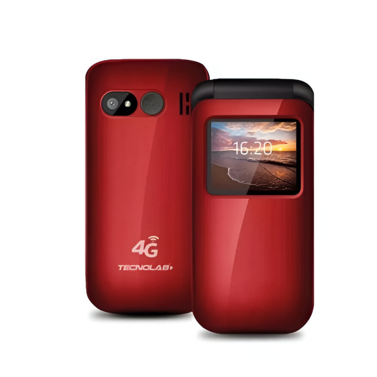 Teléfono Senior Adulto Mayor Almeja Red 4G 456R