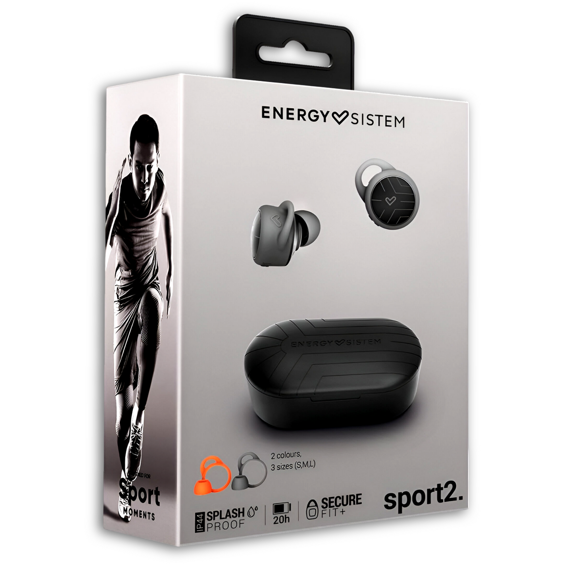 Audífonos Energy Sistem Earphones Sport2 TWS BT5 Secure Fit+