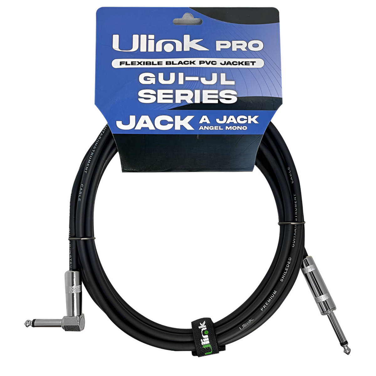 Cable de Audio Jack 6.3mm Macho a 6.3mm Macho 10 Metros en L