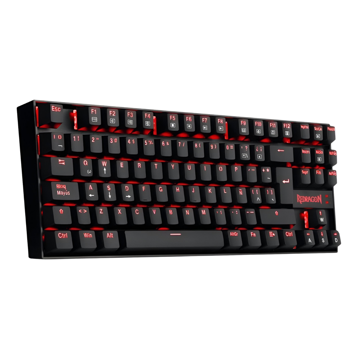 Teclado Mecánico Redragon Kumara K552-SP Red Light Edition