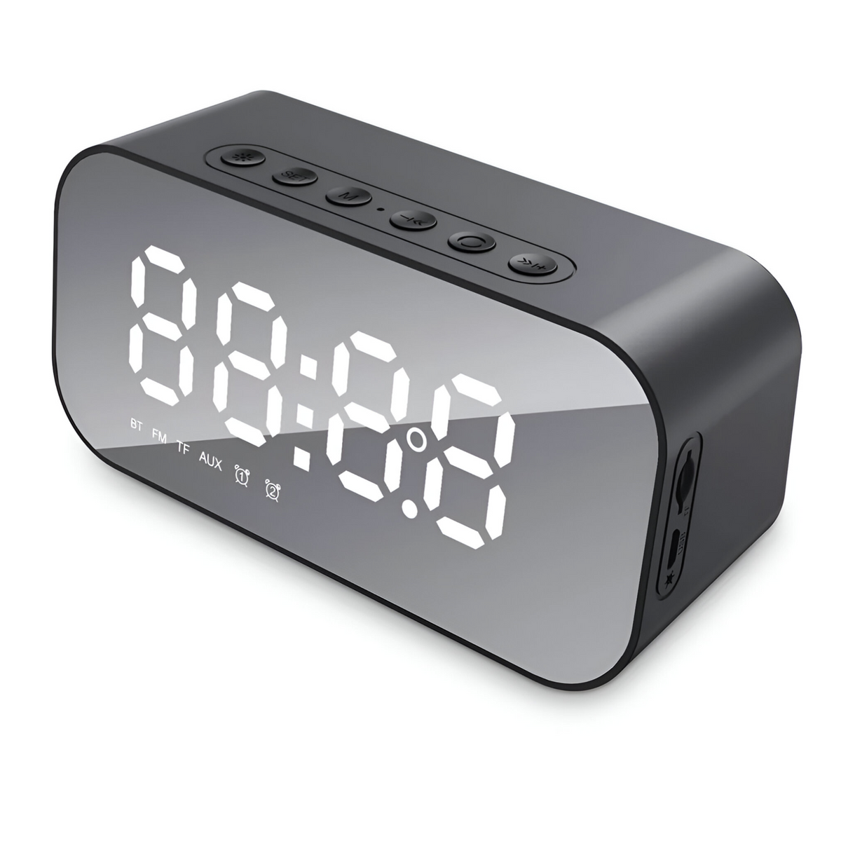 Parlante Bluetooth Havit con Despertador/ Termometro/ Radio