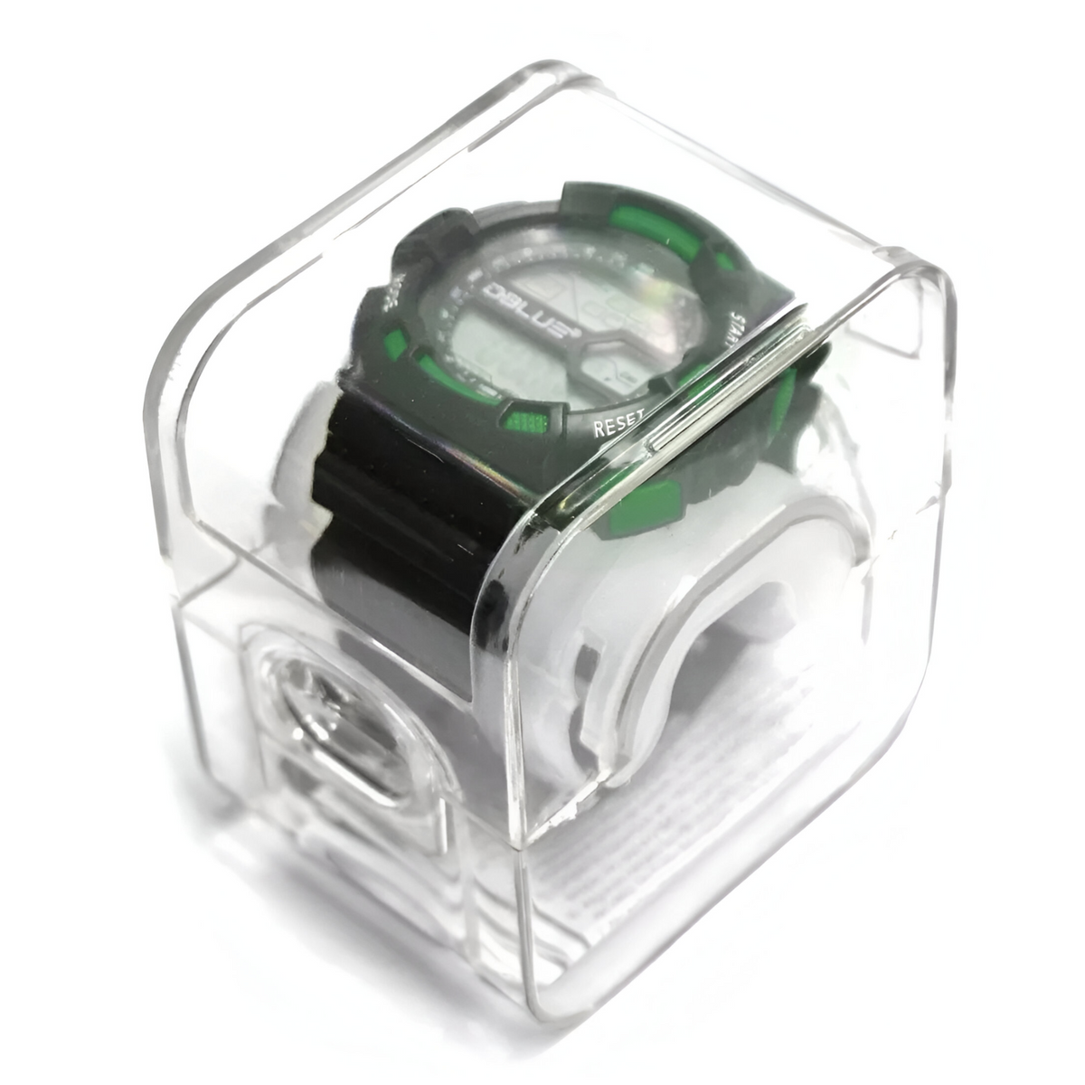 Reloj Digital Deportivo Multifuncional RGS01G Green Edition