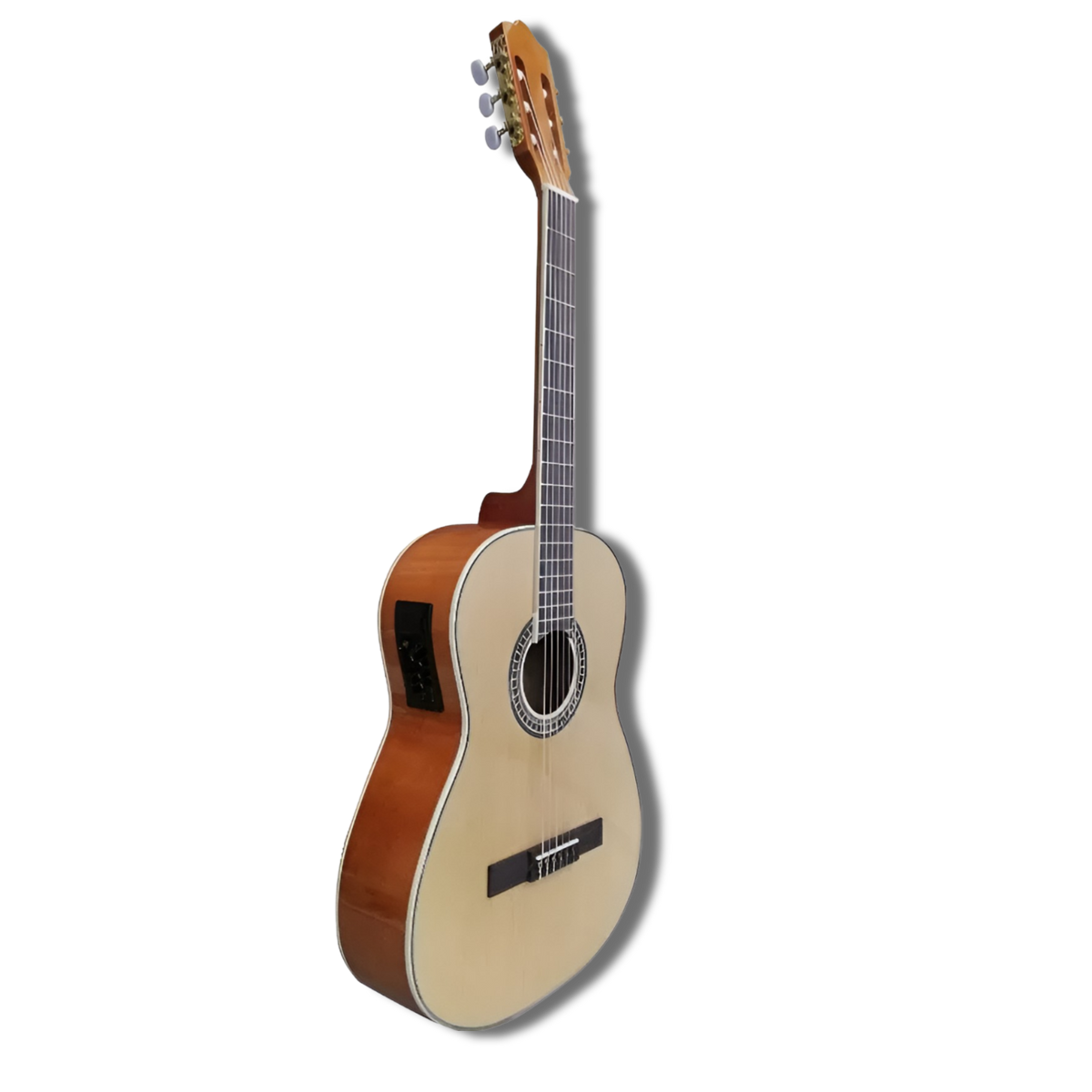 Guitarra Electroacústica Sevillana 39” Con Alma + Funda 8941