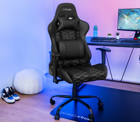 Silla Gamer Ergonomica Trust GXT 708 Black Luxury