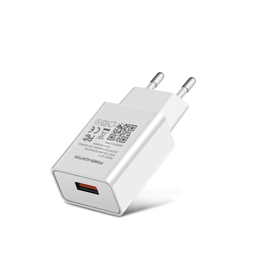 Cargador Micro USB Quick Charge 3.0 18W 3A SEC + Cable U206Q