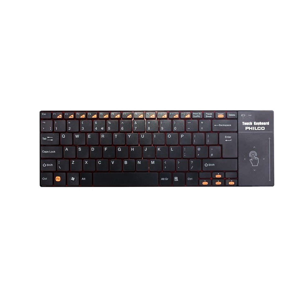 Teclado Inalambrico Touchpad para Smart TV y PC Philco W608N