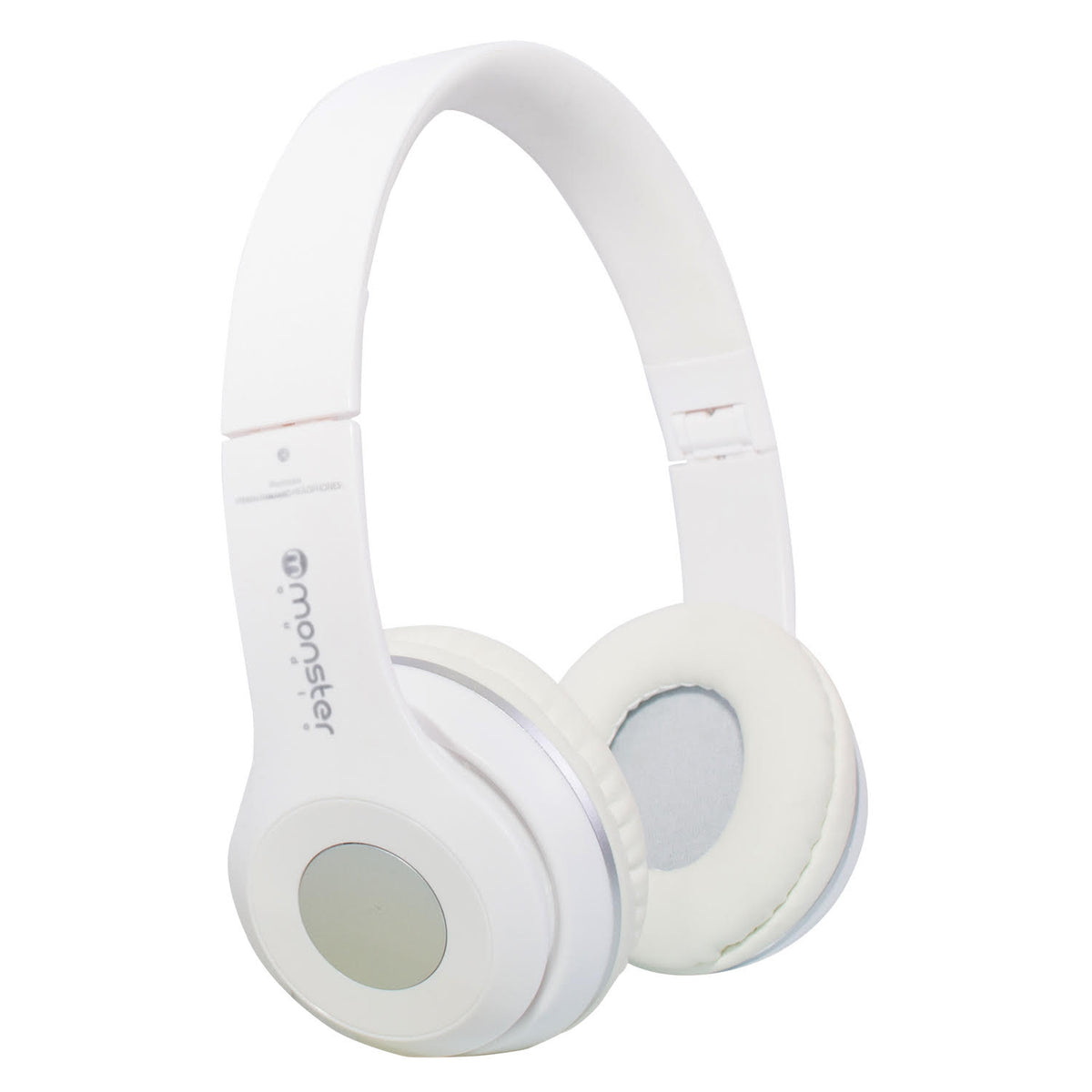 Audífono Bluetooth Plegable Radio FM/SD/ Monster 725White